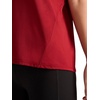 image:imageReebok Womens Stretch Mesh Short Sleeve Crewneck TShirtRetro Red