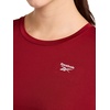 image:imageReebok Womens Stretch Mesh Short Sleeve Crewneck TShirtRetro Red