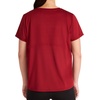 image:imageReebok Womens Stretch Mesh Short Sleeve Crewneck TShirtRetro Red