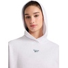 image:imageReebok Womens Swift Hoodie Set Standard Fit Midweight Cottonpoly FabricEgret Heather