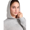 image:imageReebok Womens Swift Hoodie Set Standard Fit Midweight Cottonpoly FabricGrey Heather