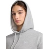 image:imageReebok Womens To the Core Hoodie Standard Fit Midweight Cottonpoly Fleece FabricGrey Heather