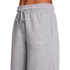 image:imageReebok Womens Tonal Wide Leg Sweatpant Standard Fit 30 Inseam Midweight CottonPoly FabricGrey Heather