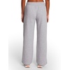 image:imageReebok Womens Tonal Wide Leg Sweatpant Standard Fit 30 Inseam Midweight CottonPoly FabricGrey Heather