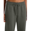 image:imageReebok Womens Tonal Wide Leg Sweatpant Standard Fit 30 Inseam Midweight CottonPoly FabricGrit Green
