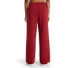 image:imageReebok Womens Tonal Wide Leg Sweatpant Standard Fit 30 Inseam Midweight CottonPoly FabricRetro Red