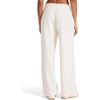 image:imageReebok Womens Tonal Wide Leg Sweatpant Standard Fit 30 Inseam Midweight CottonPoly FabricVector Chalk Heather