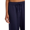 image:imageReebok Womens Tonal Wide Leg Sweatpant Standard Fit 30 Inseam Midweight CottonPoly FabricVector Navy