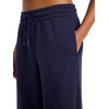 image:imageReebok Womens Tonal Wide Leg Sweatpant Standard Fit 30 Inseam Midweight CottonPoly FabricVector Navy