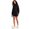 image:imageReebok Womens Vector Mock Neck Sweatshirt Standard Fit Midweight Cottonpoly FabricBlack