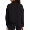 image:imageReebok Womens Vector Mock Neck Sweatshirt Standard Fit Midweight Cottonpoly FabricBlack