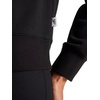 image:imageReebok Womens Vector Mock Neck Sweatshirt Standard Fit Midweight Cottonpoly FabricBlack