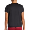 image:imageReebok Womens Weightless Short Sleeve Mesh Crewneck TShirt Standard Fit Stretch Poly FabricBlack