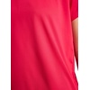 image:imageReebok Womens Weightless Short Sleeve Mesh Crewneck TShirt Standard Fit Stretch Poly FabricLove Potion