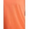 image:imageReebok Womens Weightless Short Sleeve Mesh Crewneck TShirt Standard Fit Stretch Poly FabricPersimmon