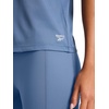 image:imageReebok Womens Weightless Short Sleeve Mesh Crewneck TShirt Standard Fit Stretch Poly FabricVector Shadow