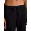 image:imageReebok Womens Wide Leg Sweatpant Standard Fit 30 Inseam Midweight CottonPoly Fleece FabricBlackWhite
