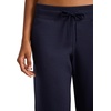 image:imageReebok Womens Wide Leg Sweatpant Standard Fit 30 Inseam Midweight CottonPoly Fleece FabricDark Sapphire