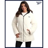 image:imageReebok Womens Winter Jacket  Sherpa Fleece Lined Reversible Insulated Puffer Parka Winter Coats for Women with Faux Fur HoodBlack Ink