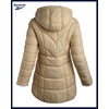 image:imageReebok Womens Winter Jacket  Sherpa Fleece Lined Reversible Insulated Puffer Parka Winter Coats for Women with Faux Fur HoodChampagne