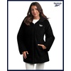 image:imageReebok Womens Winter Jacket  Sherpa Fleece Lined Reversible Insulated Puffer Parka Winter Coats for Women with Faux Fur HoodEbony