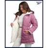 image:imageReebok Womens Winter Jacket  Sherpa Fleece Lined Reversible Insulated Puffer Parka Winter Coats for Women with Faux Fur HoodOrchid Pink