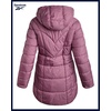 image:imageReebok Womens Winter Jacket  Sherpa Fleece Lined Reversible Insulated Puffer Parka Winter Coats for Women with Faux Fur HoodOrchid Pink