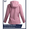 image:imageReebok Womens Woven Softshell Fleece Jacket for Golf Running amp Hiking  Breathable WindResistant Comfort Without Bulk Easy to Layer Daily Versatile for the Gym Casual Outings or Active WeekendsOrchid Pink