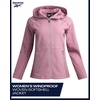 image:imageReebok Womens Woven Softshell Fleece Jacket for Golf Running amp Hiking  Breathable WindResistant Comfort Without Bulk Easy to Layer Daily Versatile for the Gym Casual Outings or Active WeekendsOrchid Pink