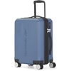 image:imagebugatti Reebok Commitment CarryOn Luggage 100 Polycarbonate Blue  TSA Lock Spinner Wheels Organized Interior Hard Shell Telescoping Handle