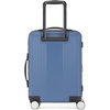 image:imagebugatti Reebok Commitment CarryOn Luggage 100 Polycarbonate Blue  TSA Lock Spinner Wheels Organized Interior Hard Shell Telescoping Handle