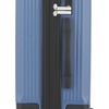 image:imagebugatti Reebok Commitment CarryOn Luggage 100 Polycarbonate Blue  TSA Lock Spinner Wheels Organized Interior Hard Shell Telescoping Handle