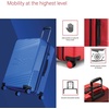 image:imagebugatti Reebok Go Collection 28 Inch Hard Shell Luggage for Airplanes Large ABSPC Hardside Expandable Suitcase with 360Degree Spinner Wheels Retractable Handle Includes Shoe Bag Red