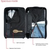 image:imagebugatti Reebok Go Collection 28 Inch Hard Shell Luggage for Airplanes Large ABSPC Hardside Expandable Suitcase with 360Degree Spinner Wheels Retractable Handle Includes Shoe Bag Blue