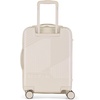image:imagebugatti Reebok Playmaker CarryOn Luggage Hard Shell Light Beige  Playmaker  Carryon TSA Lock 360 Spinner Wheels Dual Compartment Telescoping HandleLight Beige