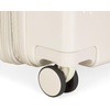 image:imagebugatti Reebok Playmaker CarryOn Luggage Hard Shell Light Beige  Playmaker  Carryon TSA Lock 360 Spinner Wheels Dual Compartment Telescoping HandleLight Beige