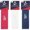 image:imageReebok 3pk Interior Grip Headwrap  Secure Lightweight DamageFree Hold  Quality Gym Hair Accessories for Active Comfort