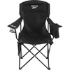image:imageReebok Folding Quad Camp Chair with Builtin Cooler Cup Holder amp Carry Bag Portable Outdoor Camping Chair for Tailgating Beach Sports amp PatioGreyBlack