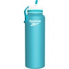 image:imageReebok Lifestyle Stainless Steel Water Bottle  Insulated Water Bottle 32 oz With Straw  Double Wall Vacuum Insulated Sports Water Bottle BPA FreeBlue