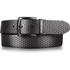 image:imageReebok Mens Golf Belt  Athletic Performance  Lightweight  Casual  Breathable  Comfort  VersatileReversible Perforated Leather  BlackGrey
