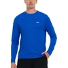 image:imageReebok Rash Guard for Men Long Sleeve Mens Swim Shirt Fishing Hiking UPF 50 UV ProtectionBlue