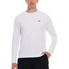 image:imageReebok Rash Guard for Men Long Sleeve Mens Swim Shirt Fishing Hiking UPF 50 UV ProtectionWhite
