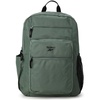 image:imageReebok Travel Backpack Water Resistant Everyday Bag with Laptop Sleeve  Padded Back Panel Adjustable Straps Front Zip Pocket Side Mesh Pockets Durable Nylon Build Easycare FabricJaylen Green