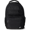 image:imageReebok Travel Backpack Water Resistant Everyday Bag with Laptop Sleeve  Padded Back Panel Adjustable Straps Front Zip Pocket Side Mesh Pockets Durable Nylon Build Easycare FabricKasey Black