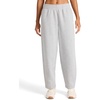 image:imageReebok Womens Barrel Pant Standard Fit 28 Inseam Midweight CottonPoly FabricGrey Heather