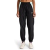 image:imageReebok Womens Bv Woven Pant Standard Fit 29 Inseam Lightweight Nylon Crinkle Woven FabricBlackGlitch Aqua