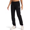 image:imageReebok Womens CinchBottom Sweatpant Standard Fit Midweight CottonPoly FabricBlack  Internal Drawstring