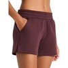 image:imageReebok Womens Classic Summer Sweat 45 Short Standard Fit Lightweight CottonPoly FabricFudge
