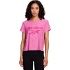 image:imageReebok Womens Glow Short Sleeve Crop Top TShirtRaspberry Rose Heather