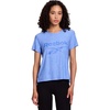 image:imageReebok Womens Glow Short Sleeve Crop Top TShirtUltramarine Heather